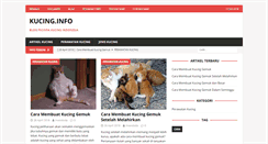 Desktop Screenshot of kucing.info